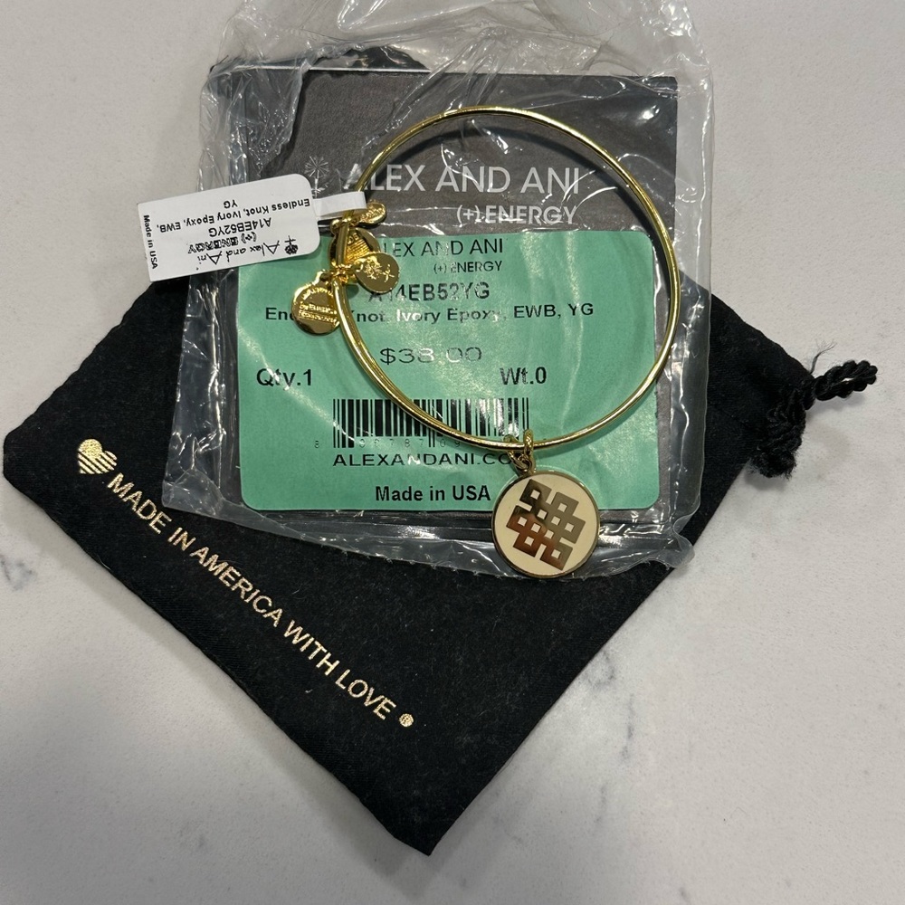 Alex & Ani Endless Knot Bracelet NWT